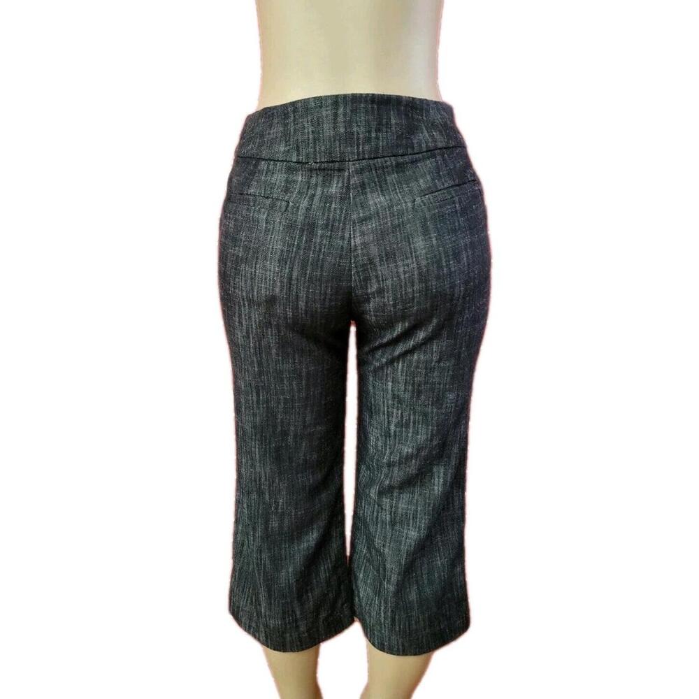 Sandro Sportswear Black Size 6 Women's Cropped Pants #CB4 - Picture 4 of 9